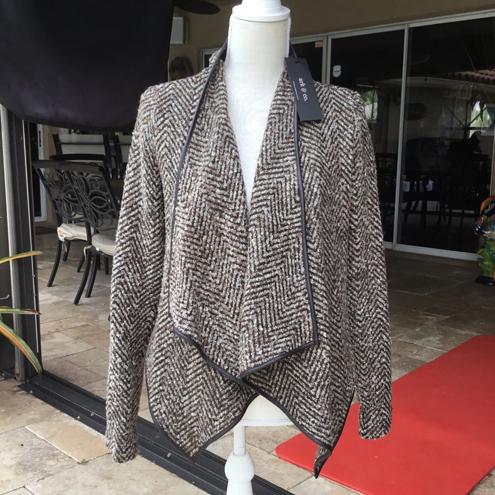 Never Worn Wool Arknco Couture Cardigan